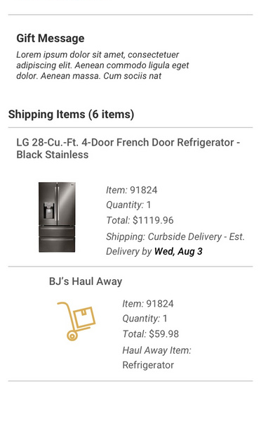 Order Summary